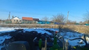 LY 938  ФРОНТАЛЬНЫЙ ПОГРУЗЧИК В РАБОТЕ. ЗЕМЛЯ ЗАМОРОЖЕНА?