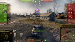 Бой на Skoda т 56 урона 3600