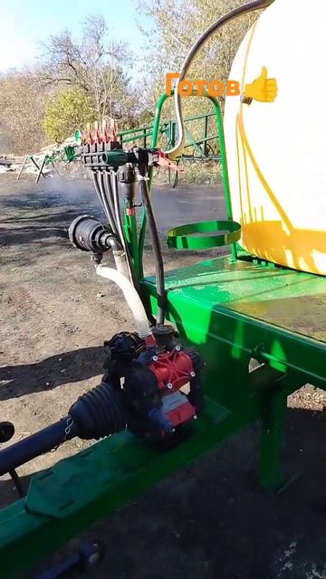 Опрыскиватель готовfarming agriculture трактористопрыскива