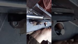 Самодельный минитрактор С4 Ч7. Ручной тормоз, заднее кр