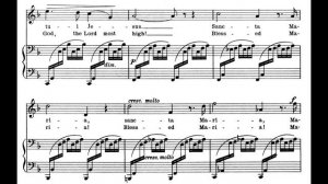 Ave maria  - Franco Corelli (Gounod) with score