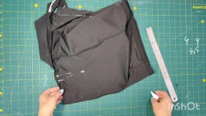 Как уменьшить юбку - шорты по объему в талии 🤔