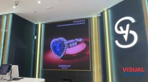 Sokolov. ТЦ Крокус Сити. Led экран. Visual System. #светодиодный #экран #лэд #led #медиаэкран