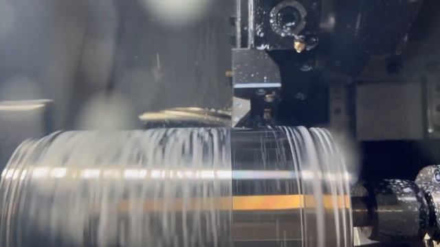 Черновая обработка на токарном станке с ЧПУ смотреть онлайн