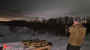 Стрельба из Сайги 308 61 исполнения по гонгу и дощечке Shoo