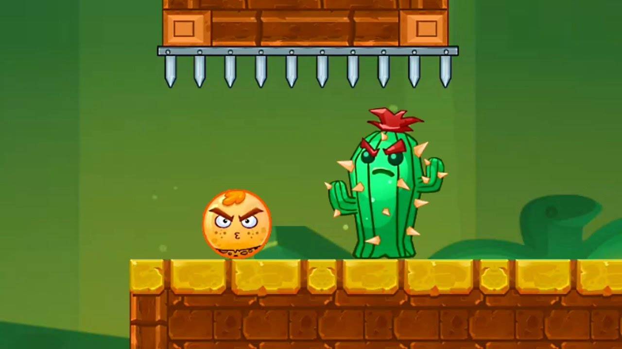 Злой Шар в игре Angry Ball Adventure Уровни 20-22 смотреть онлайн