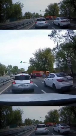 Грузовик пролетел без тормозов.