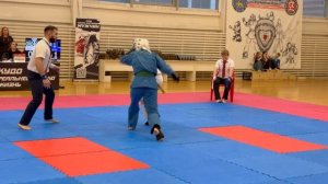 Финал девушки 200+ ед. Соревнования по кудо в Пскове 2025.