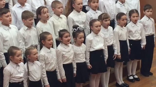 Песня Детство исп. Младший хор ДМШ им. Н.Н. Калинина г.Москвы смотреть онлайн