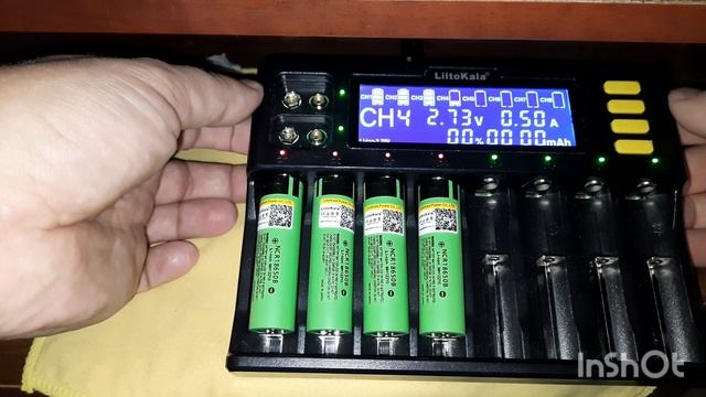 LiitoKala проверяем ёмкость LiitoKala NCR18650B #LiitoKala #18650 #3400mAh #тес?