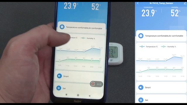 ZigBee датчики температуры и влажности с дисплеем: Обзор,