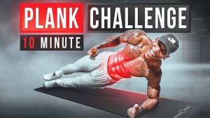 EXTREME 10 MINUTE PLANK WORKOUT FOR 6 PACK ABS - BullyJuice