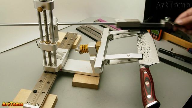 Профессиональная заточка ножа из стали AUS-10 китайской смотреть онлайн