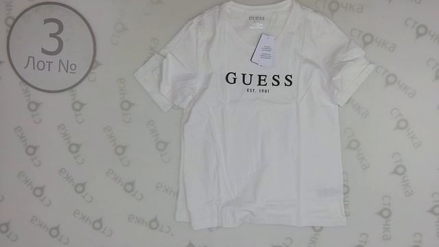 GUESS tshirts womens 3, сток одежда оптом смотреть онлайн
