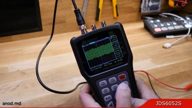 портативный осциллограф JDS6052S Osciloscop portabil vid 2 смотреть онлайн