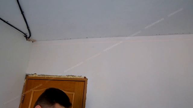 Как выставить уровень натяжного потолка