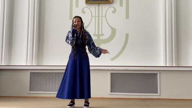 Человеческий голос (муз.Евгений Дога/ст. Роберт Рождественский) исп. Мария Кузнецова (11 лет)