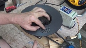 Планшайба для заточки ножей мясорубки из тормозного