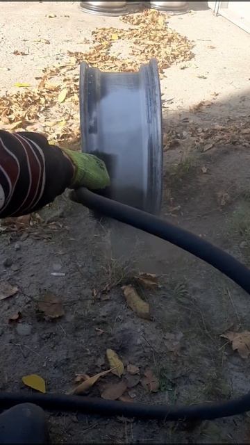 пескоструй литого диска простым песком смотреть онлайн