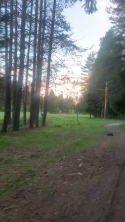 Walking through the beautiful village: свежий воздух - силы наполняет