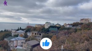 Крым. ЮБК. Гаспра. Море и горы под музыку. 02.12.24 #андрейкрымский #артемийкрым #андрейлилия