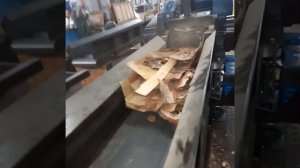 Дробилка шпона. Дробилка древесины в опилки SHARK. Отход?