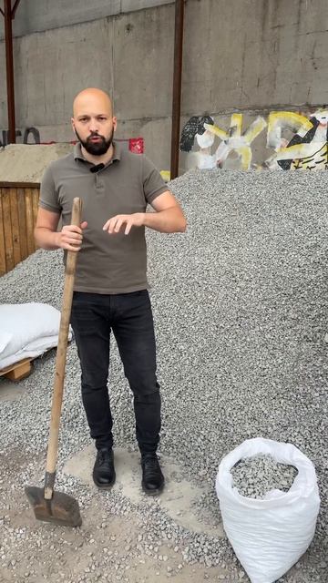 Щебінь гранітний у мішках 40 кг фракція 5-20👉 Купити у К? смотреть онлайн