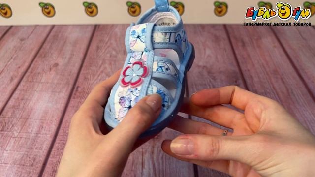 Сандалии Pasito ясельные с цветочными мотивами и светяще смотреть онлайн