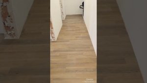 Укладка кварцевого ламината FARGO цвет Дуб Монако.