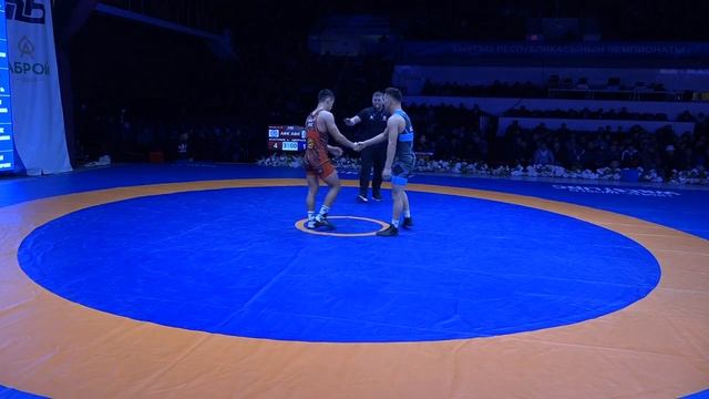 ВОЛЬНАЯ БОРЬБА. Чемпионат Кыргызстана-2025. 70 кг 1\16 Абды? смотреть онлайн