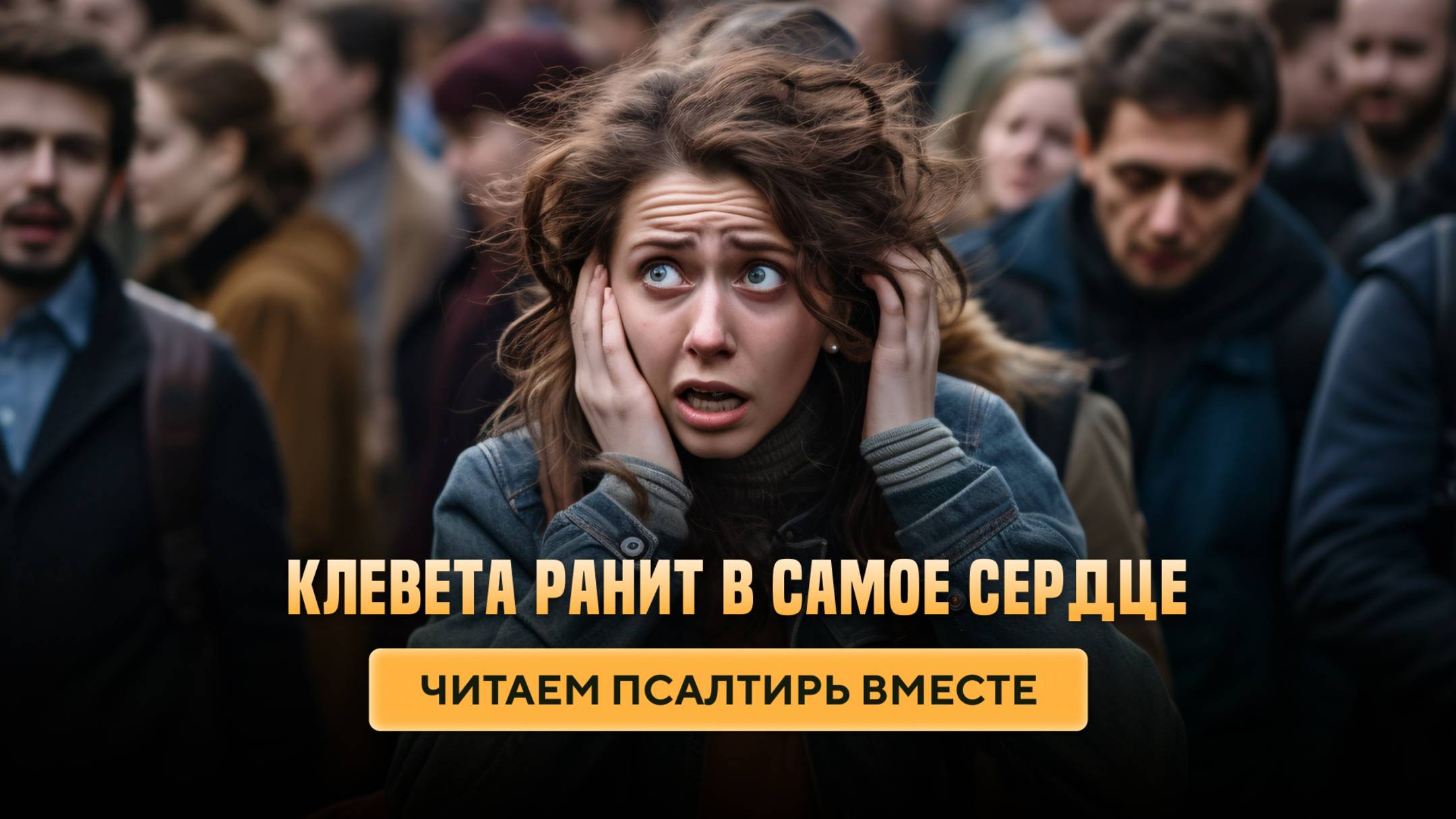 Клевета ранит в самое сердце.