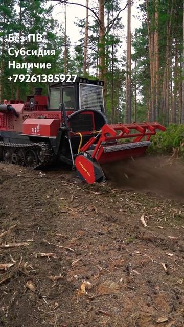 САМЫЙ МОЩНЫЙ самоходный мульчер ТЛП-4М038 #ротоватор #ле смотреть онлайн