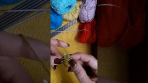 Уроки вязания спицами. Урок 14. Двойная резинка.