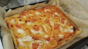 ПРОСТАЯ ПИЦЦА С КУРИЦЕЙ