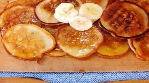 Банановые оладьи