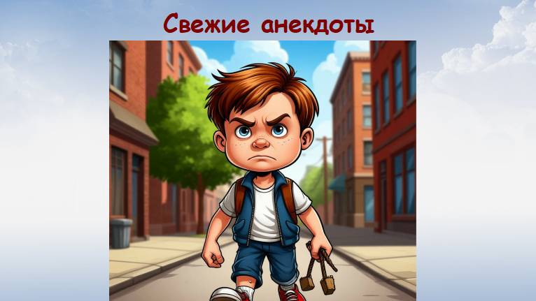 Свежие анекдоты, пять новых анекдотов