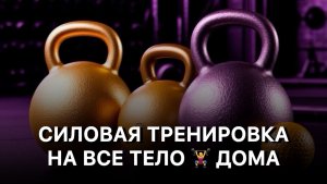 Силовая тренировка на все тело в домашних условиях