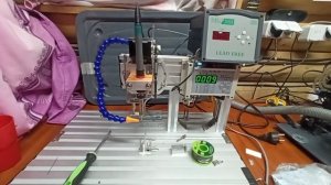 Пайка изделий. Полуавтоматическая паяльная станция.