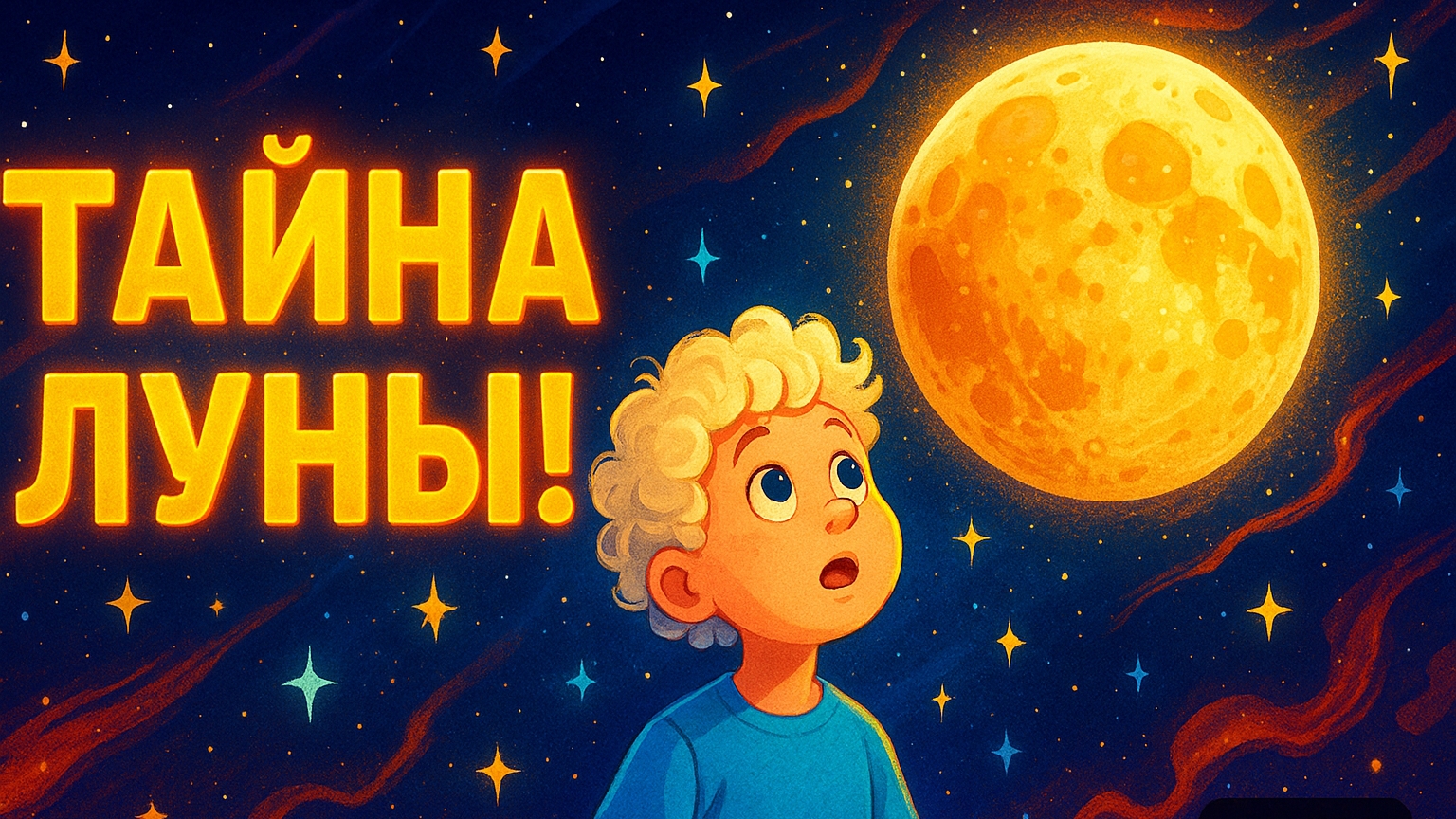 "ТАЙНА ЛУНЫ!"Что Скрывает Луна? Детская Познавательная История Для Детей | Энциклопедия | Мультик |