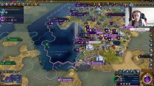 CivilizationVI, Король, ВасилийII, Военная победа, День6 ПОБЕДА!!!