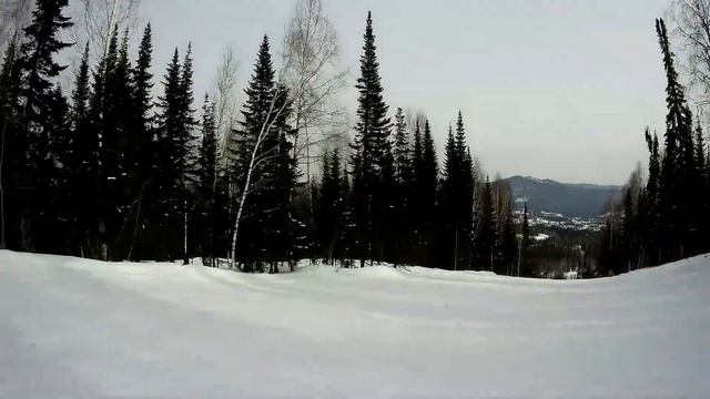 СПУСК ПО ТРАССЕ ЗАПАД 2 ШЕРЕГЕШ смотреть онлайн