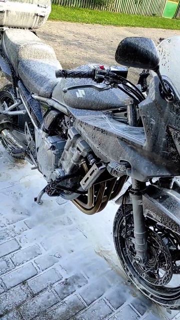 👉Мойка Suzuki Bandit 1250 бесконтакта 👍#suzuki#suzukibandit1250#байки#м смотреть онлайн