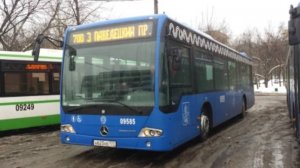 Поездка на автобусе Mercedes-Benz Conecto II № 09585 (080366) Маршрут № 700 (с910) Москва