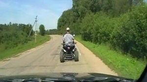 Электро-квадроцикл. Проверка максимальной скорости
