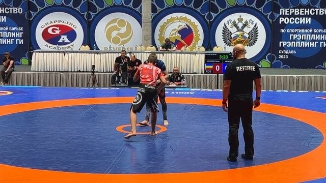Первенство России Грэпплинг 2023/Цицорин Степан (R) VS Мел