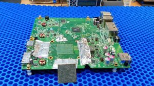 Ремонт Xbox 360 модель:1439 реболл графического чипа.