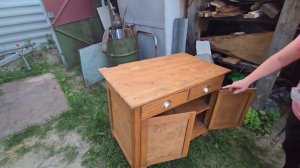 Реставрация старой тумбы