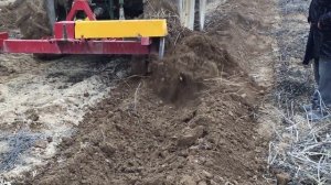 Виброскоба для выкопки саженцев