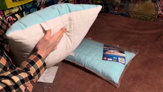 Огляд подушки Руно 50х70см з антиалергеним наповнюваче смотреть онлайн