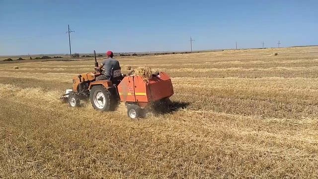 Надежный друг в хозяйстве Пресс-подборщик УРАЛЕЦ!